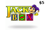 Free game Jack in the Box $5